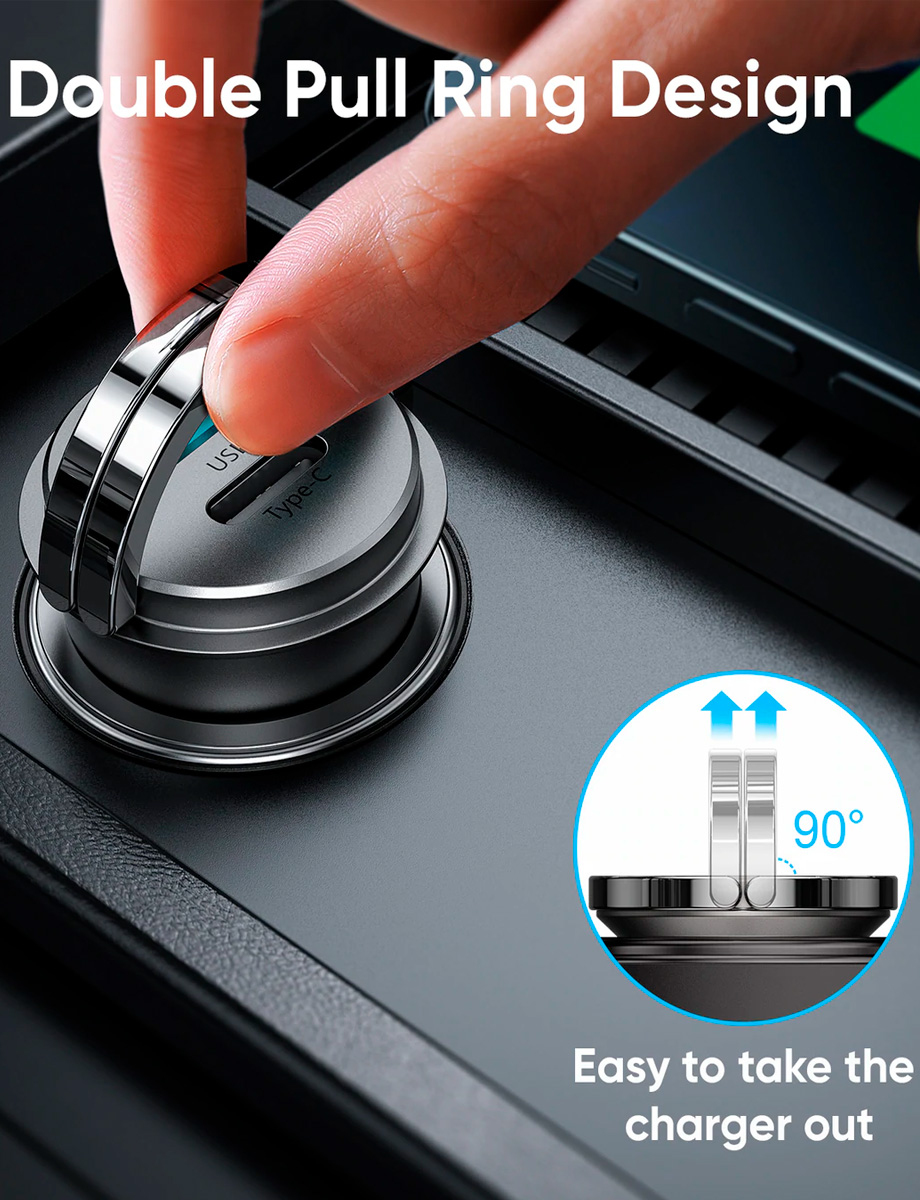 Cargador de Auto 2 USB 45W | Joyroom