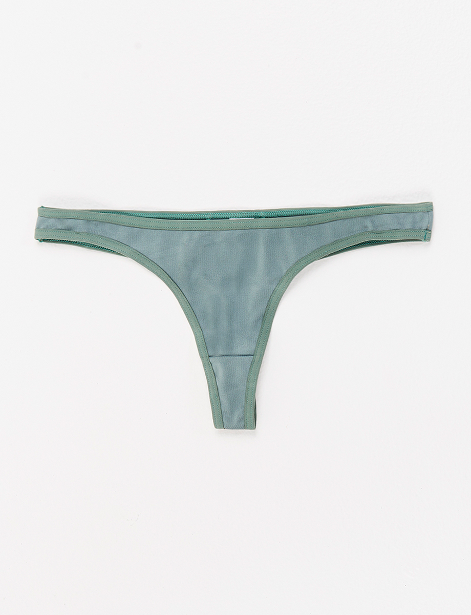 Tanga Unicolor en Microfibra