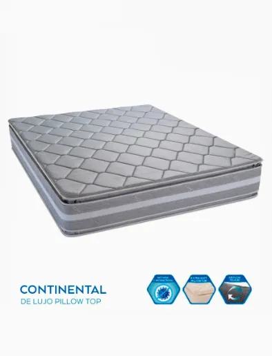 Colchón Continental de Lujo Pillow Top 1 ½ Plazas | Chaide