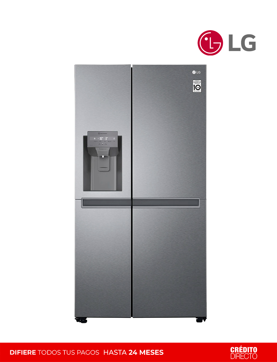 Refrigeradora LG 610 Litros Silver