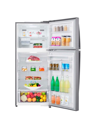 Refrigeradora LG 438 Litros Acero Brillante