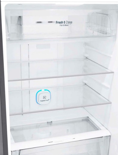 Refrigeradora LG 438 Litros Acero Brillante
