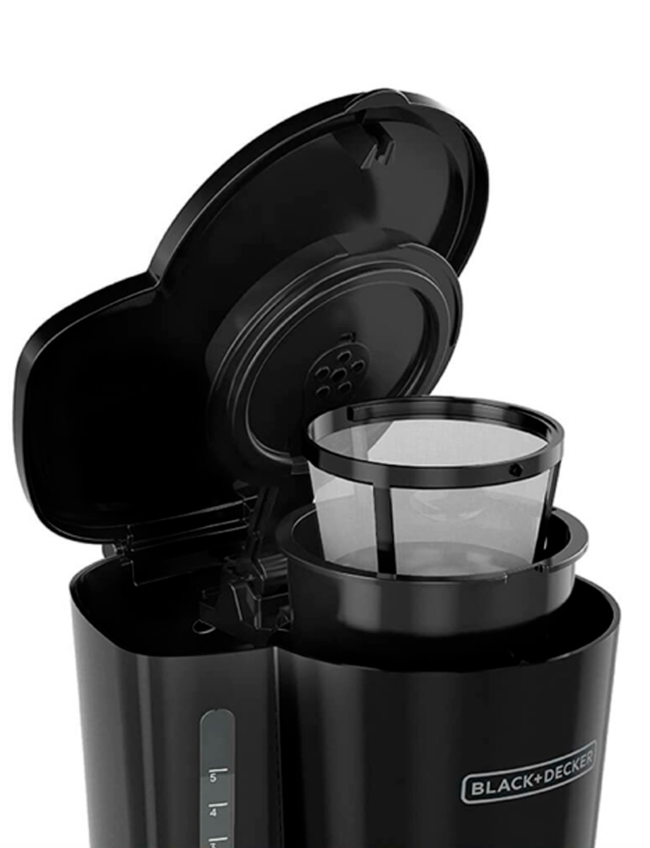 Cafetera con Filtro 5 Tazas Black+Decker