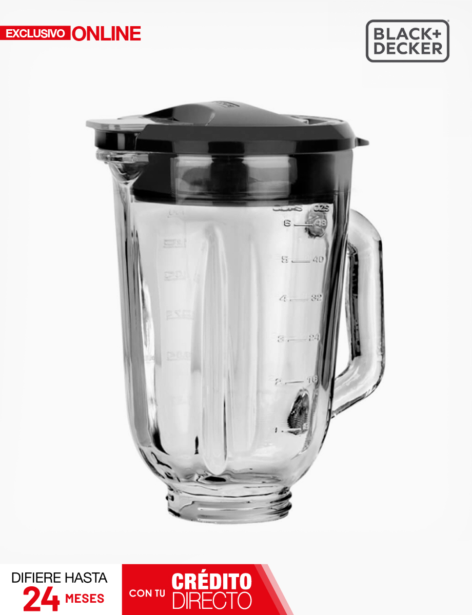 Jarra de Vidrio con Tapa | Black+Decker