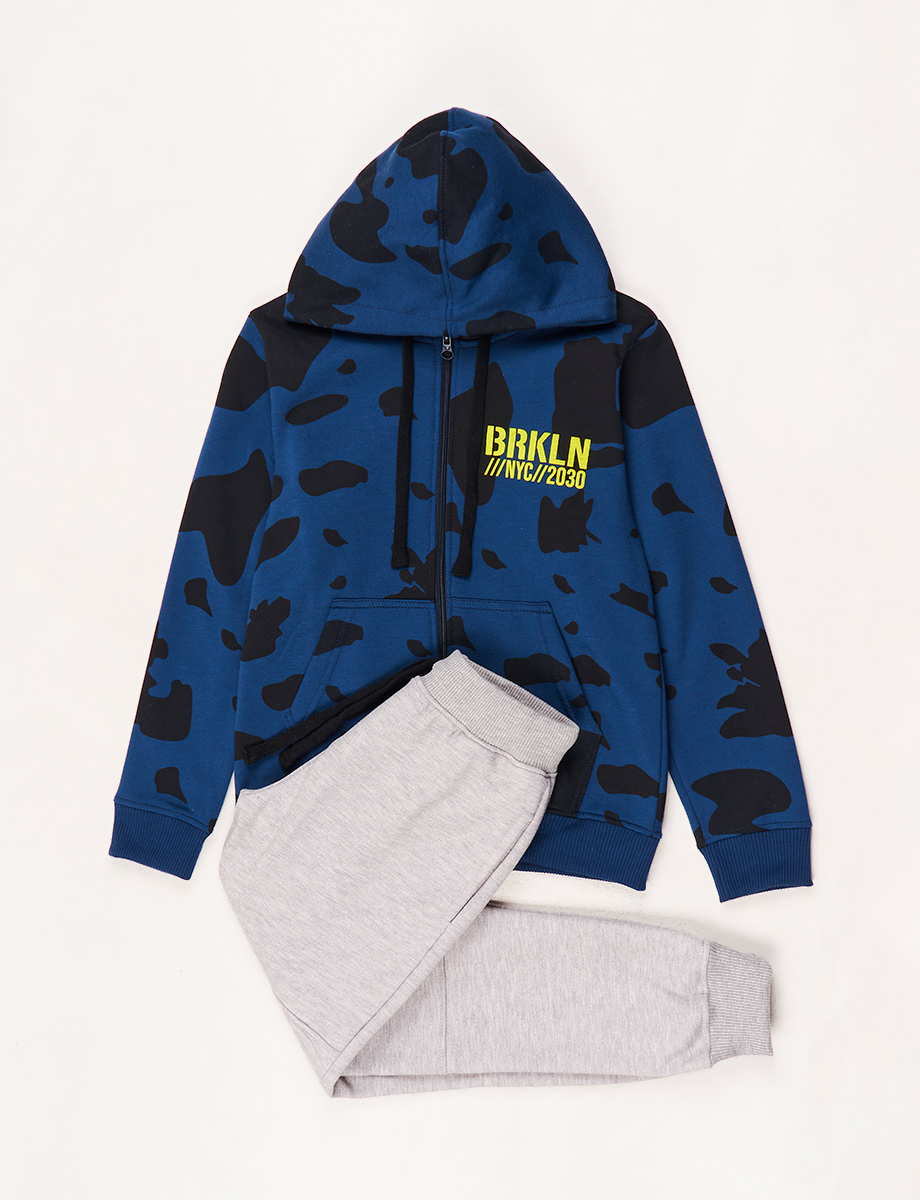 Calentador Brooklyn Azul/Gris
