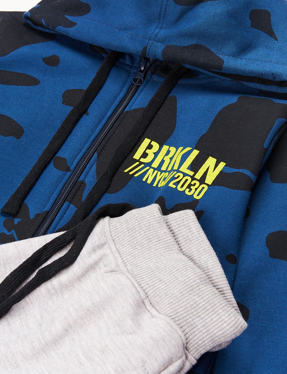 Calentador Brooklyn Azul/Gris