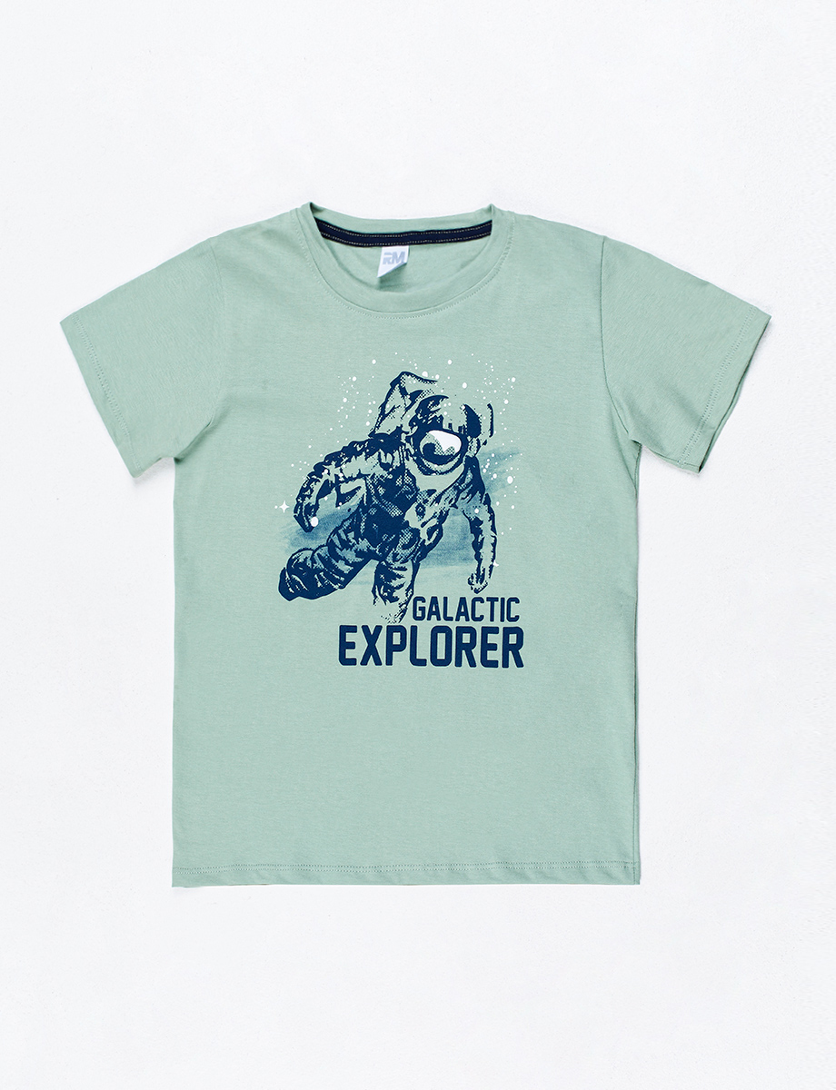 Camiseta Explorer Verde agua