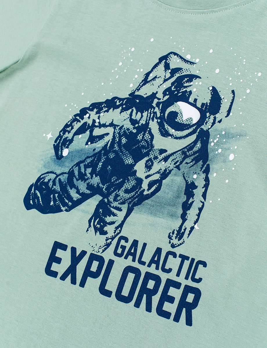Camiseta Explorer Verde agua
