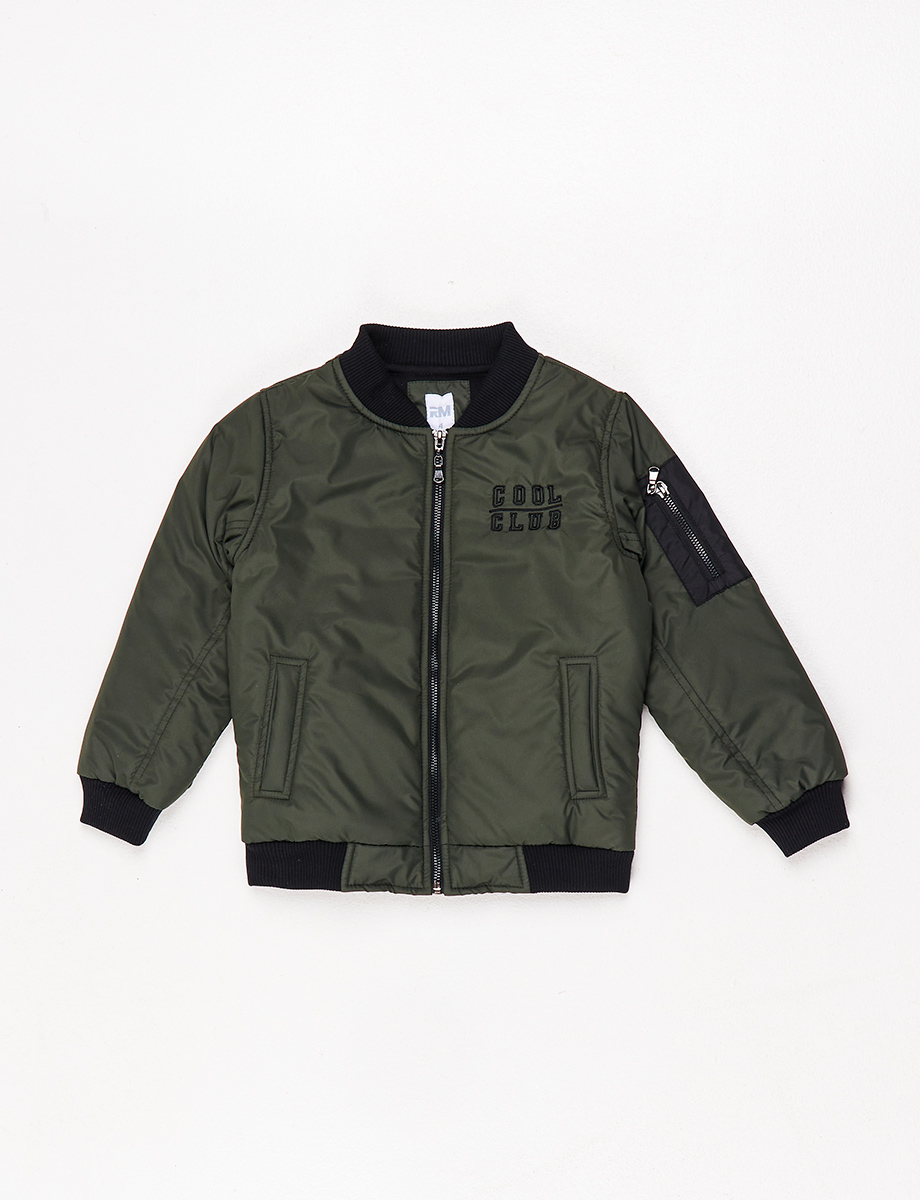 Chaqueta pre Cool Club Verde Militar