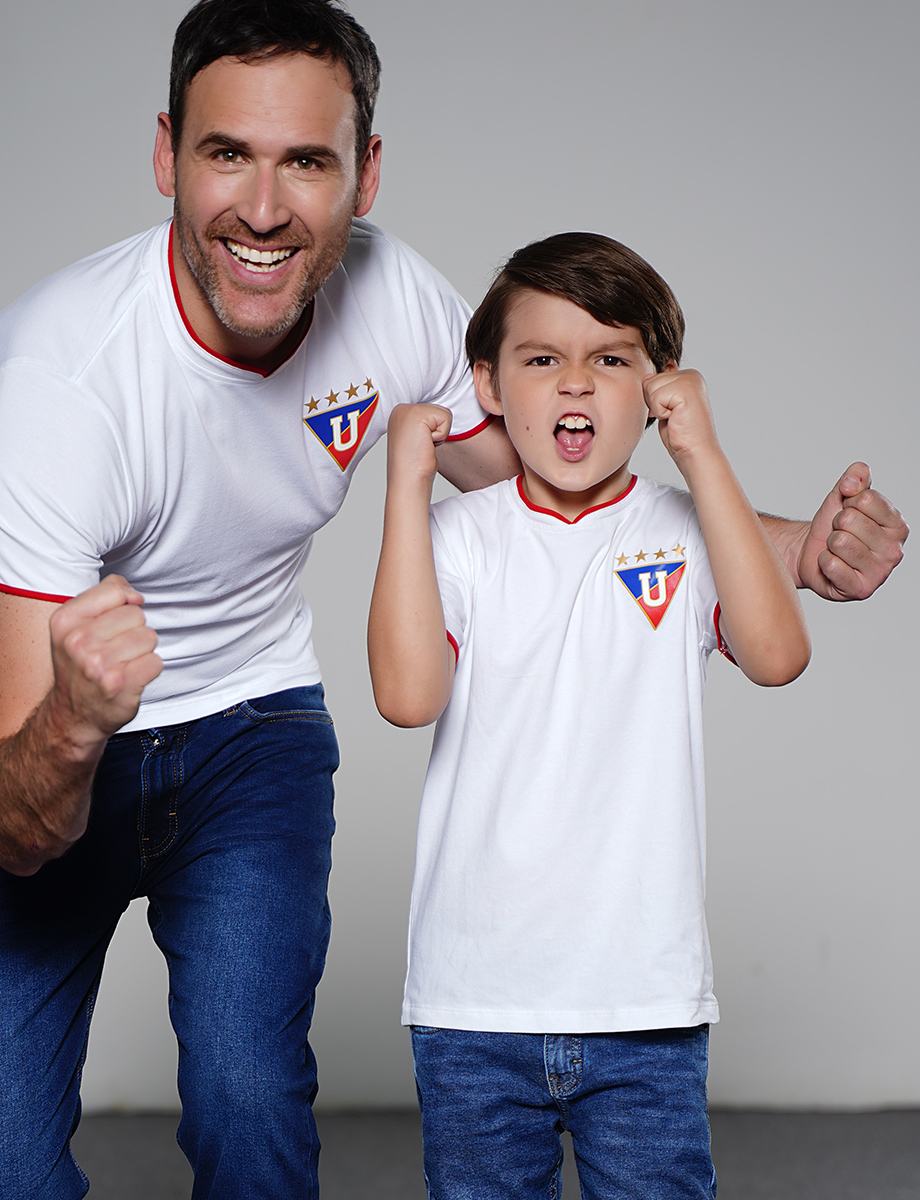 Camiseta Esc Blanca LDU Quito