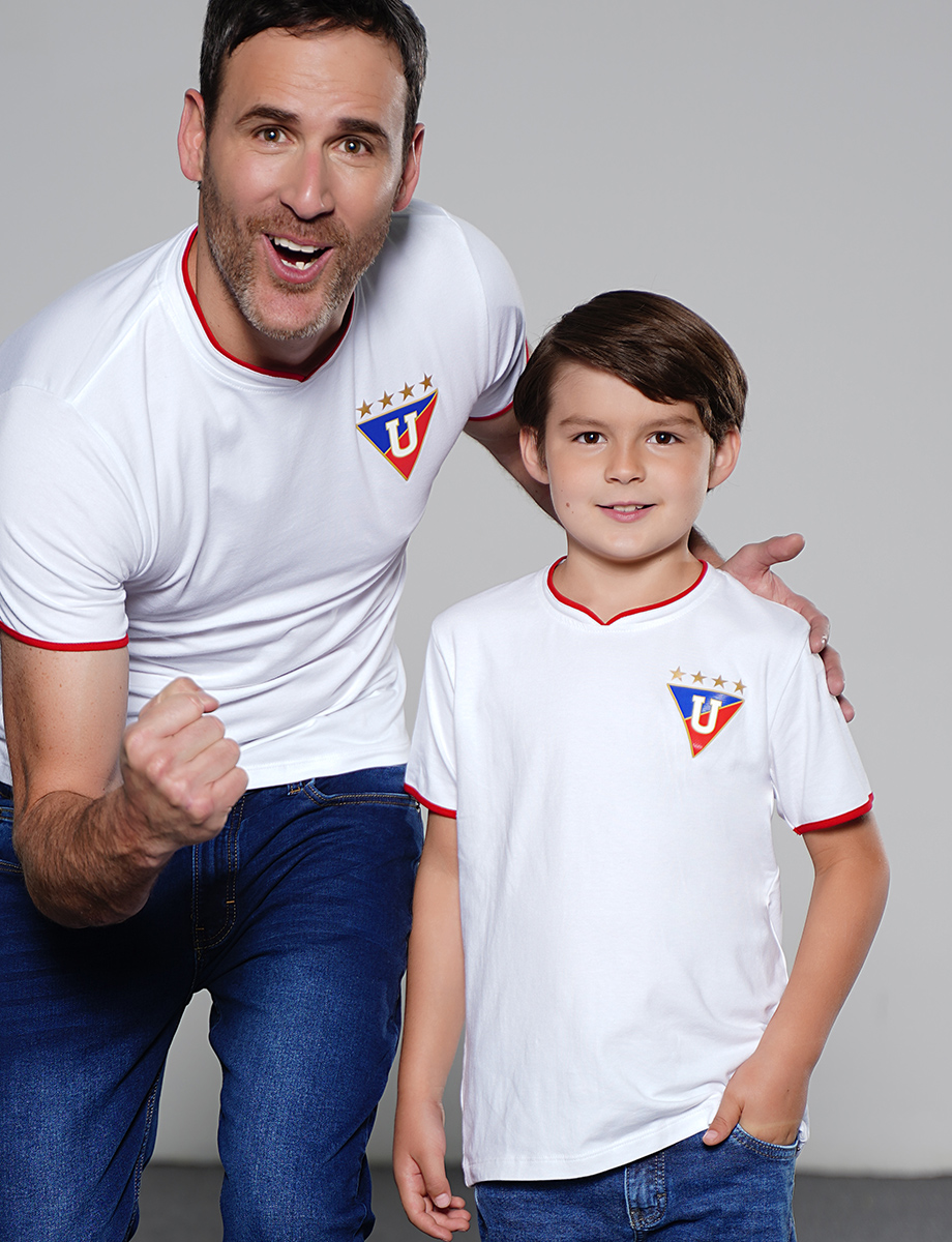Camiseta Esc Blanca LDU Quito