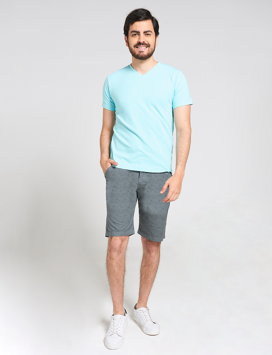 Bermuda Print Gris