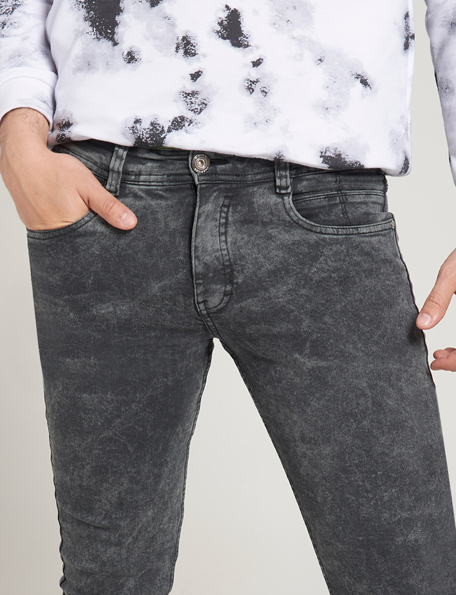 Jean Skinny Gris oscuro