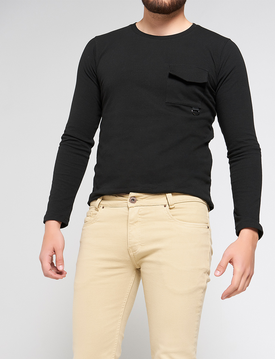 Pantalón Beige Llano