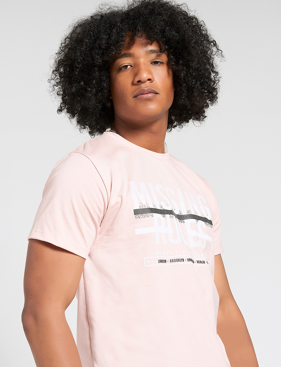 Camiseta Unicolor Missing Rules
