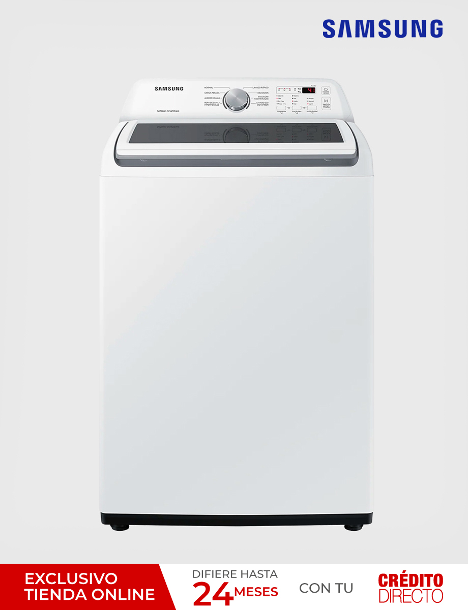 Lavadora Automática 22 Kg Blanca Samsung