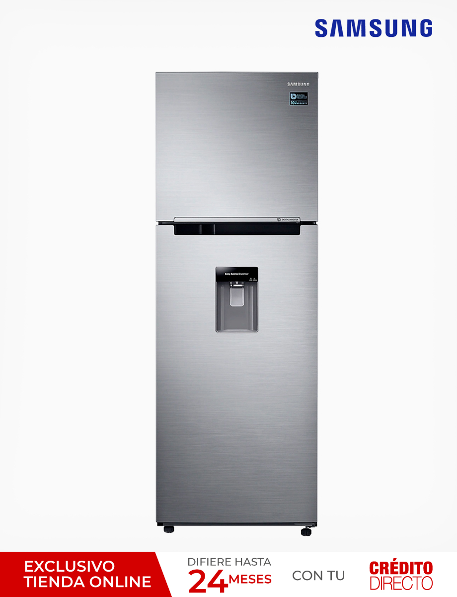Refrigerador 320 Litros Gris Samsung