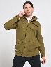 Parka Gabardina Verde Militar