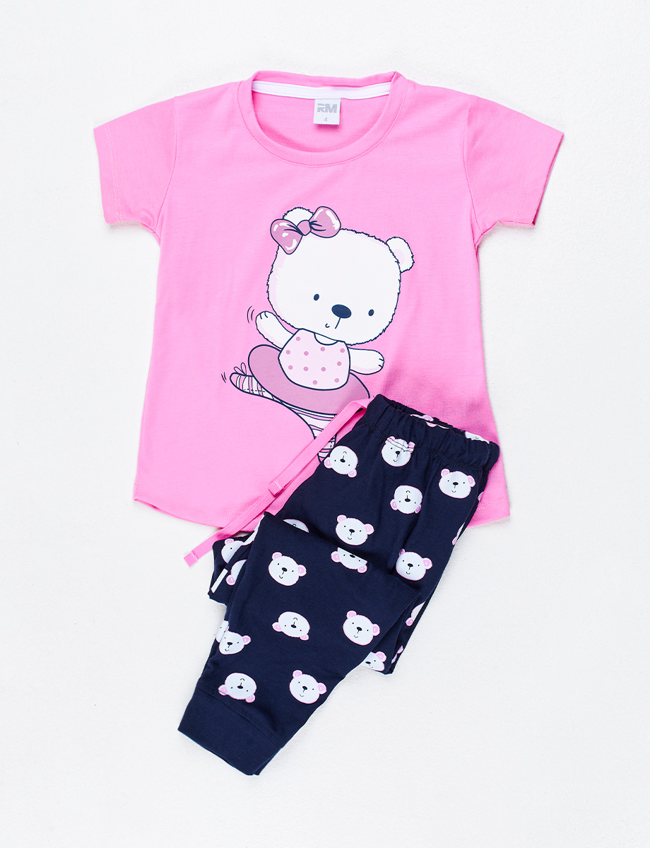 Pijama Camiseta + Pantalón Ositos