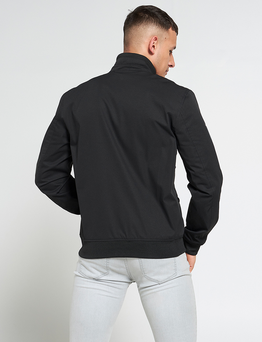 Chaqueta Nylon Cuello Alto