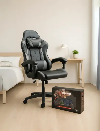 <em class="search-results-highlight">Silla Gamer</em> Reclinable Gris | Epicco  + Gratis Kit Gaming 4 en 2