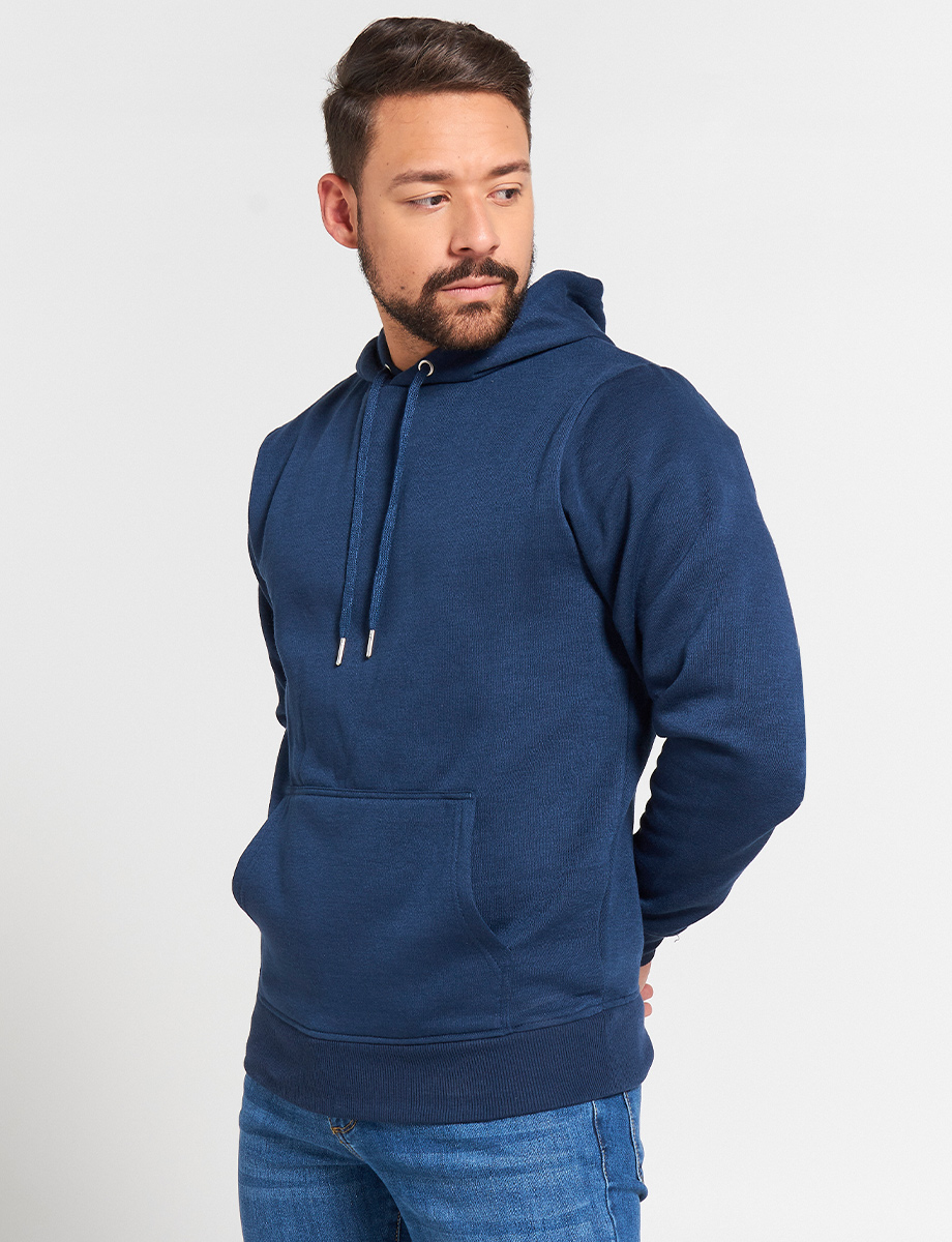 Hoddie Básico Cerrado Navy