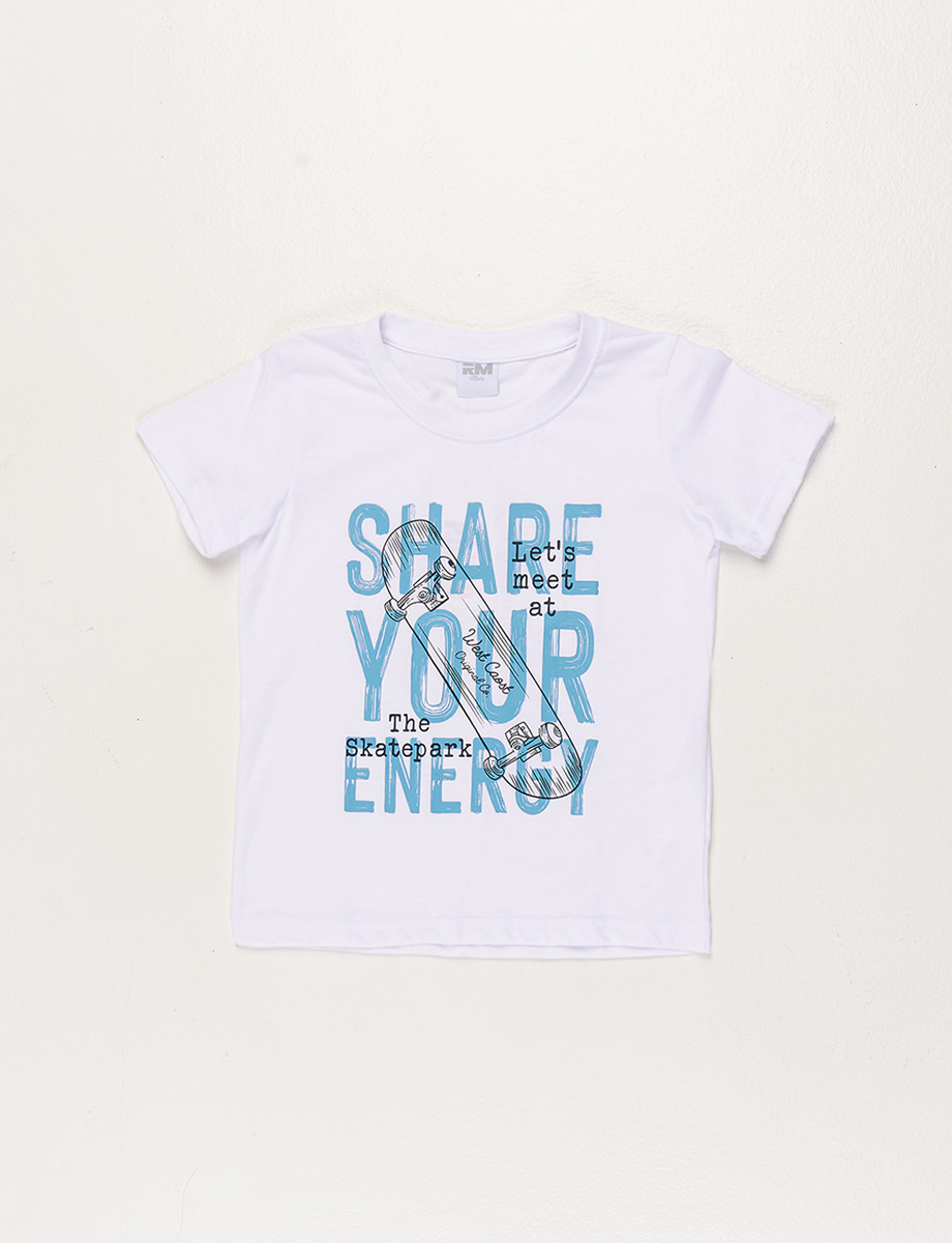 Camiseta pre Blanca Share Your Energy