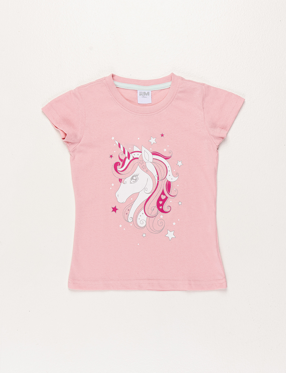 Camiseta pre Rosada Unicornio