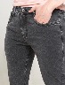 Jean Skinny llano Gris oscuro