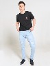 Jean Skinny Roto Azul claro