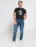 Jean Skinny Azul medio