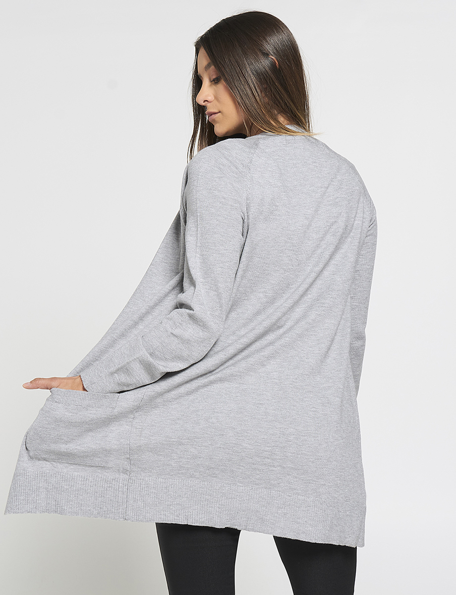Cardigan Clásico Abierto
