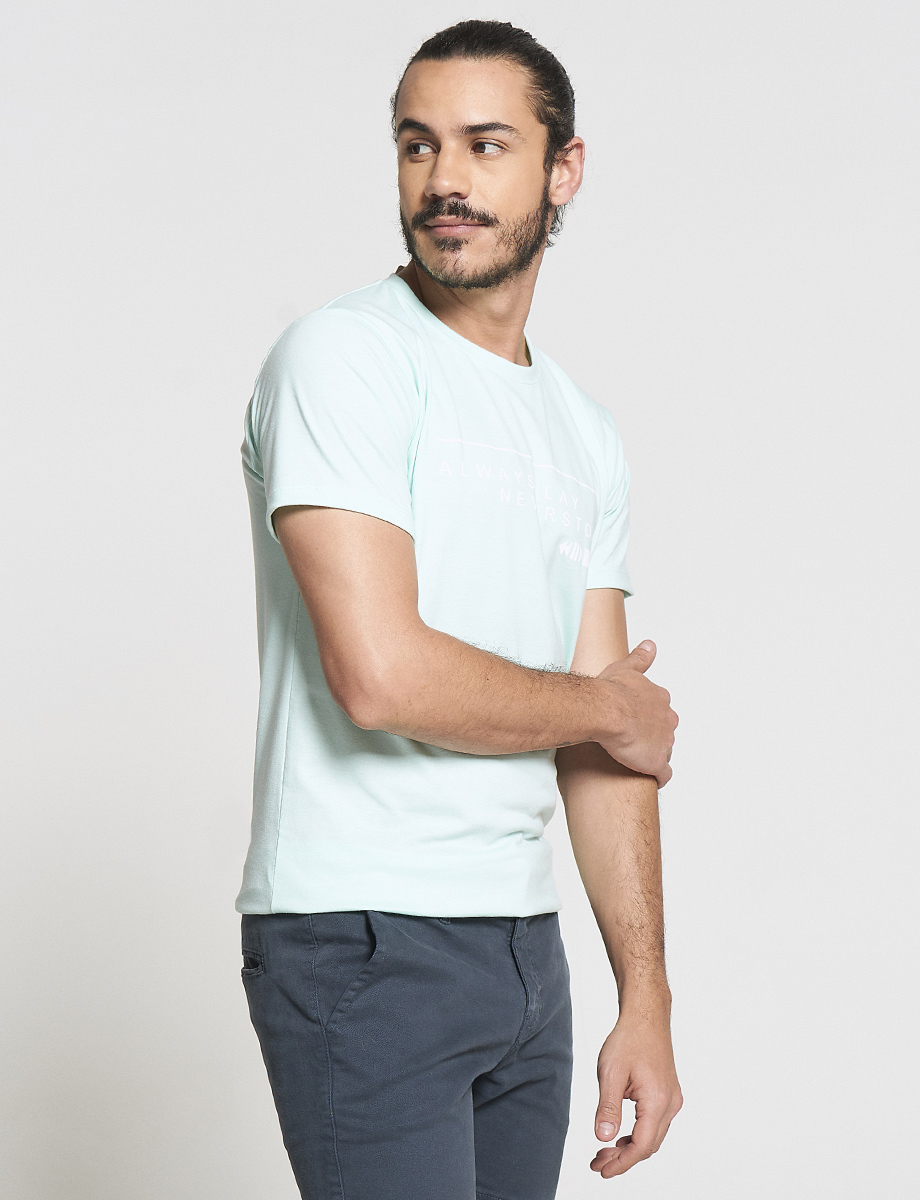 Camiseta Always Play Verde menta