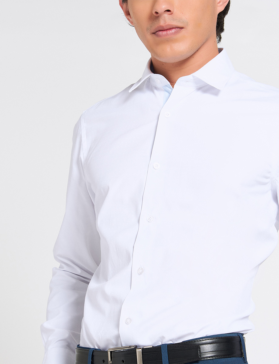 Camisa Ejecutiva Blanca Cartini
