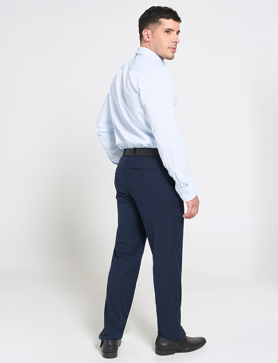 Camisa Celeste Cuello Button Down