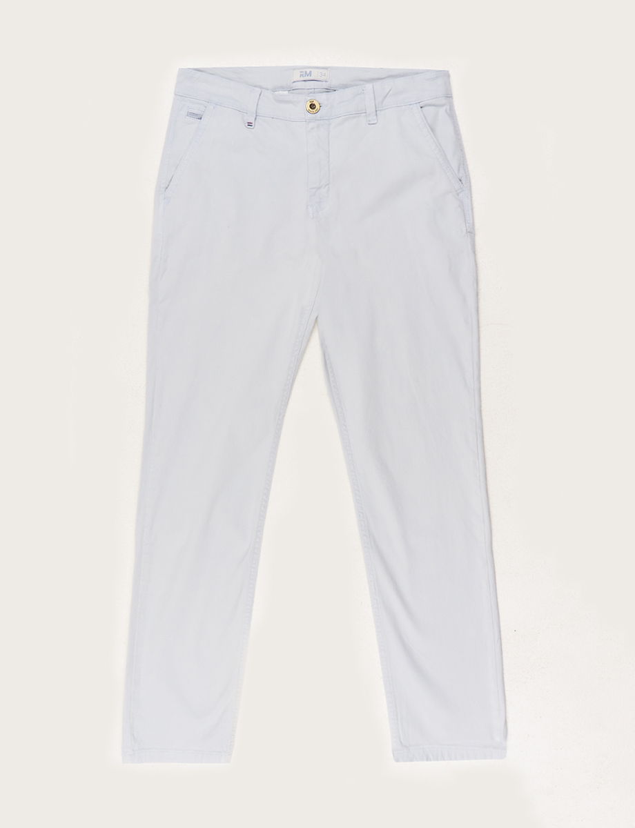 Pantalón Gabardina Gris claro