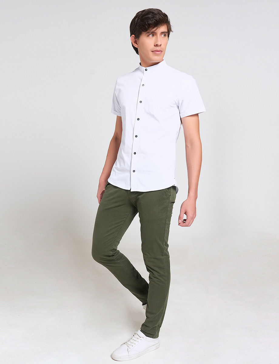 Pantalón Chino Verde oscuro