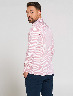 Camisa a Rayas Blanco/Rosado