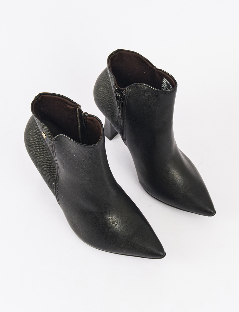 Bota Taco Fino Unicolor