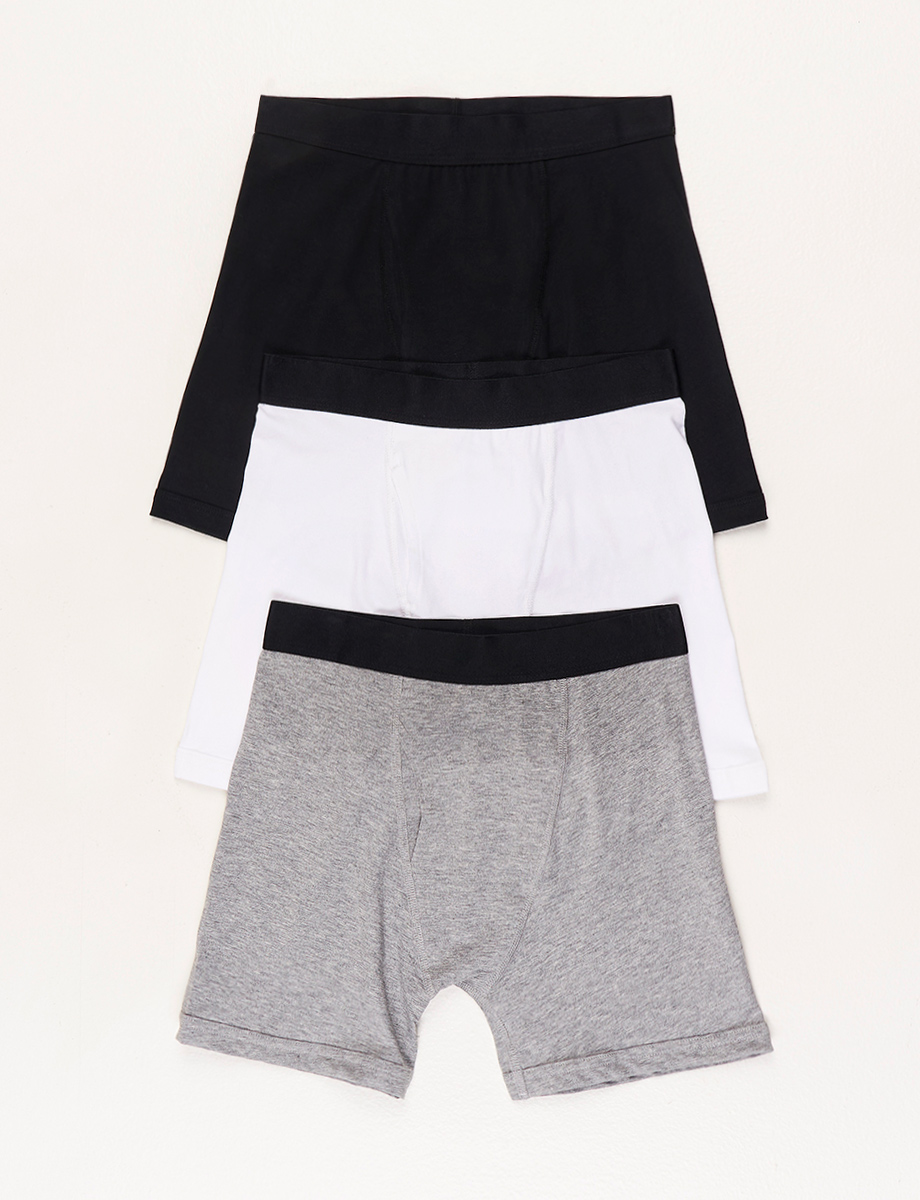 Set Boxer Básico Largo x3 | BOXER Y CALZONCILLOS | BOXER Y CALZONCILLOS ...