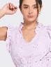 Blusa Peplum con Vuelos