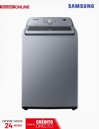 Lavadora Automática Superior 19 Kg Gris | Samsung