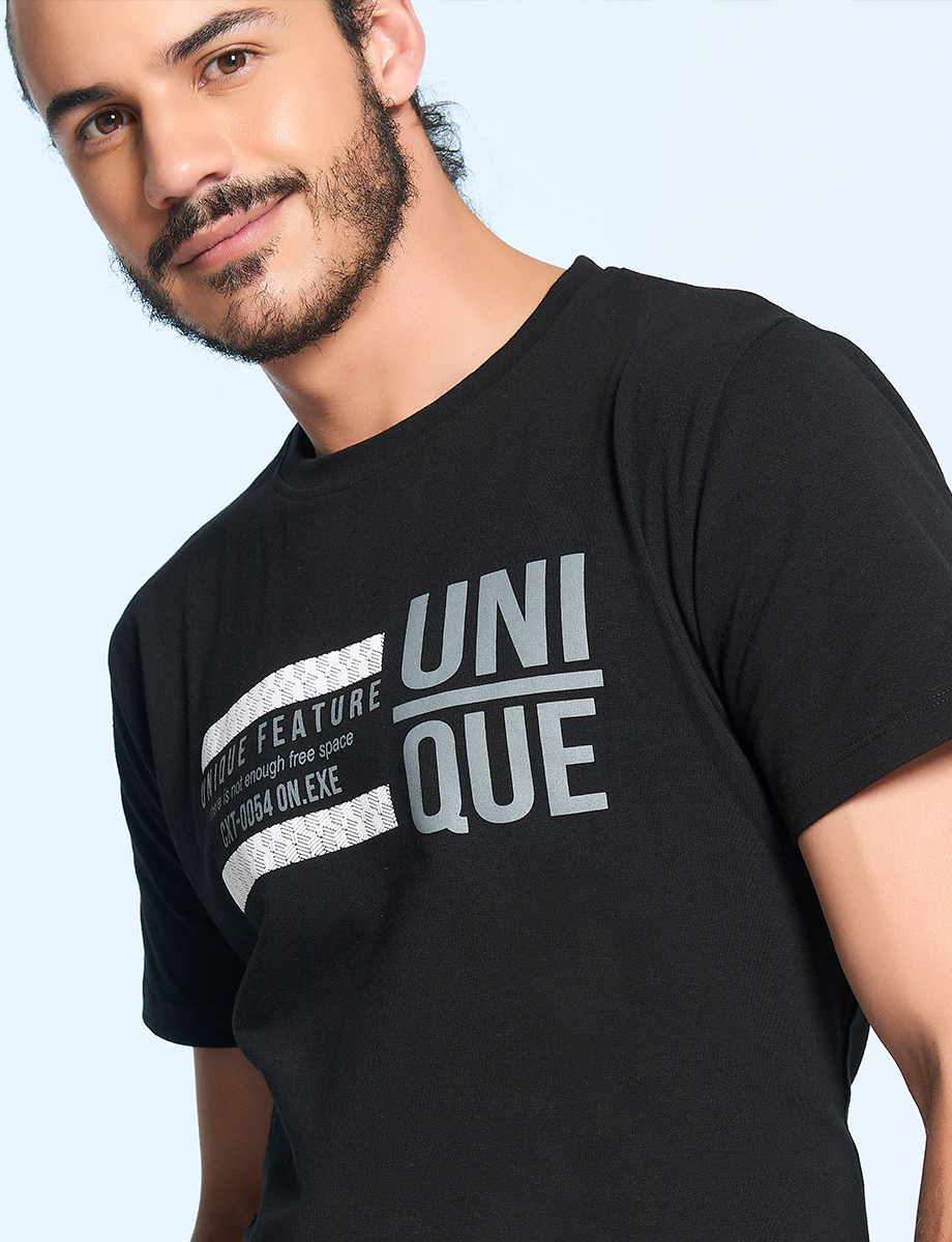 Camiseta Unique Negra