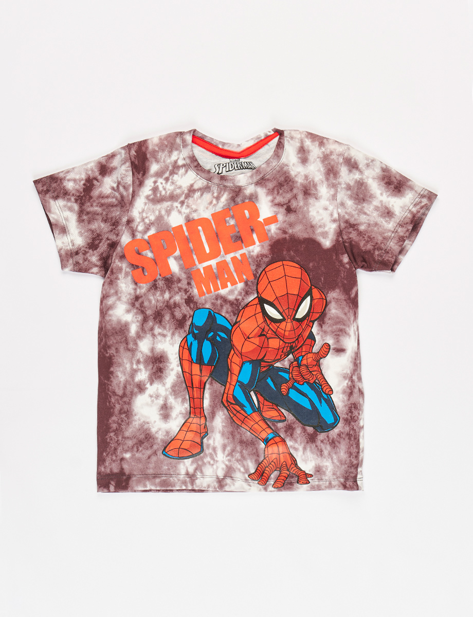 Camiseta esc Manga Corta Spider-Man