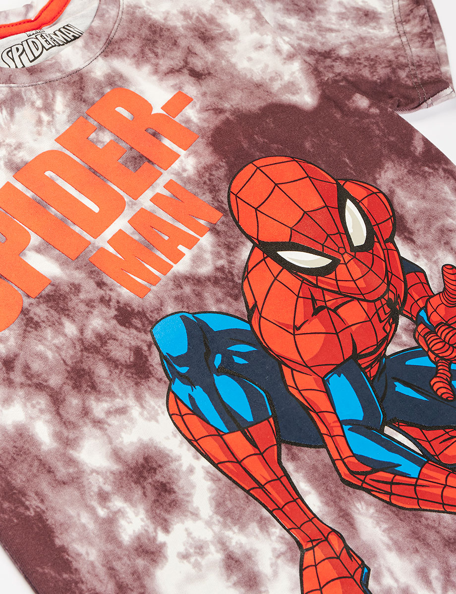 Camiseta esc Manga Corta Spider-Man