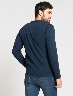 Sweater Textura Rombos Azul marino