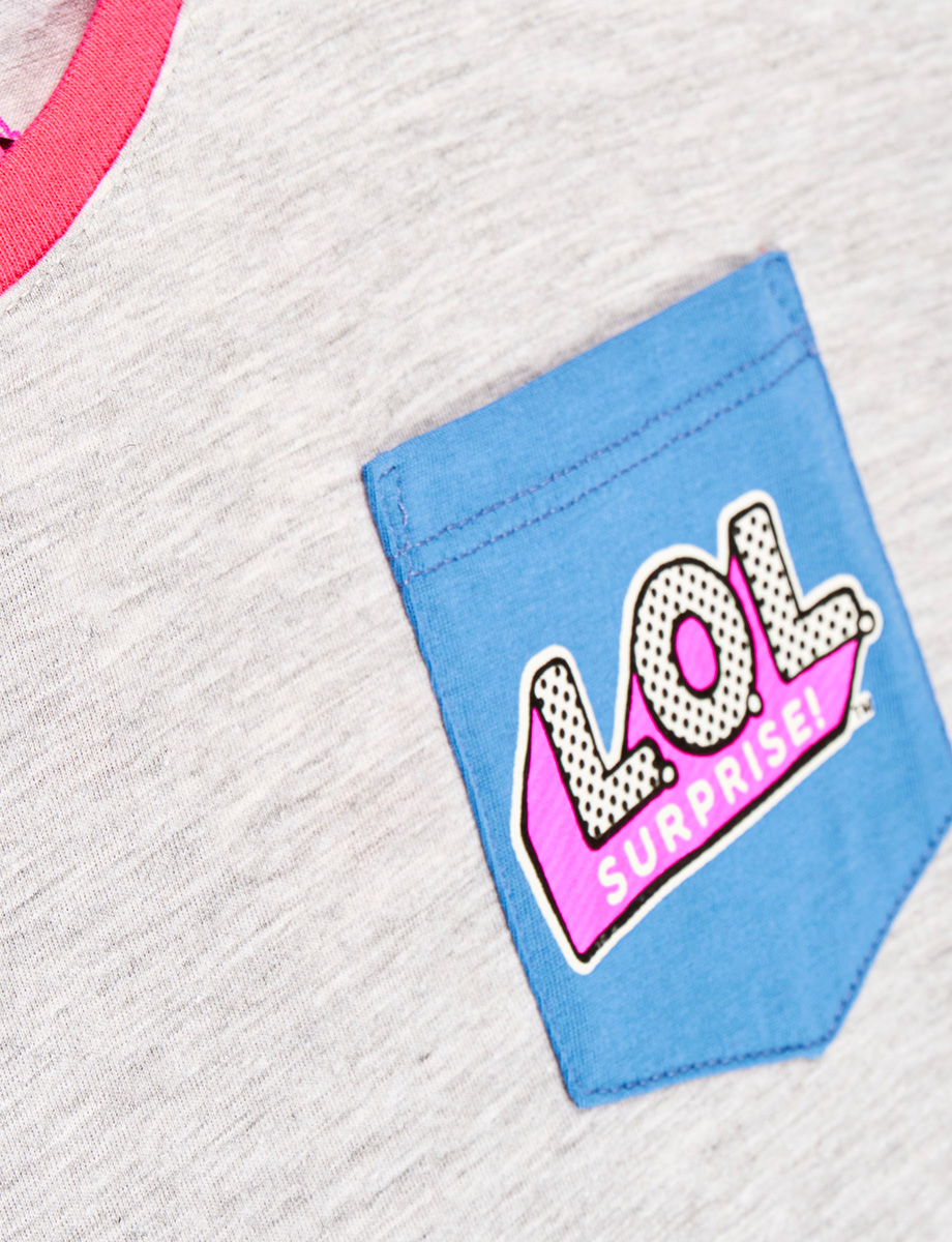 Camiseta Semi Crop LOL Surprise