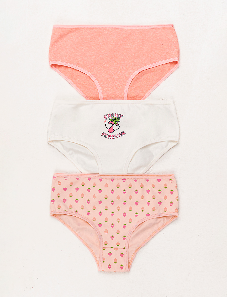 Set de Panties Fruit x3