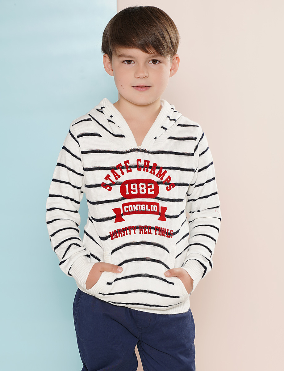Sweater con Capucha State Champs
