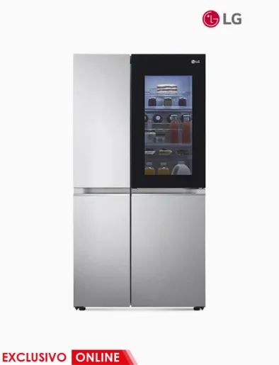 Refrigerador LG 647 Lt Side By Side Brushed Steel